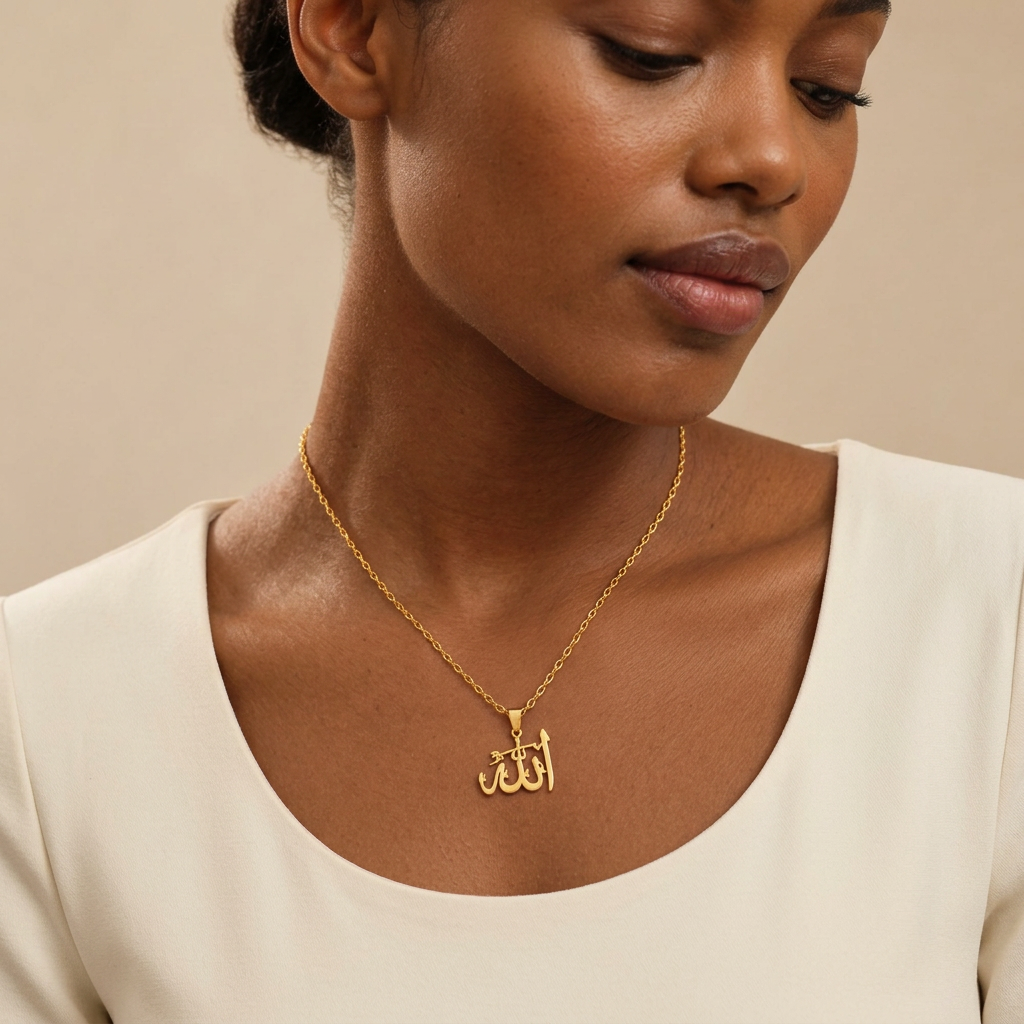 Jalal Arabic Calligraphy Necklace