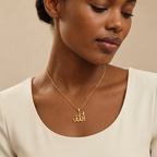 Jalal Arabic Calligraphy Necklace