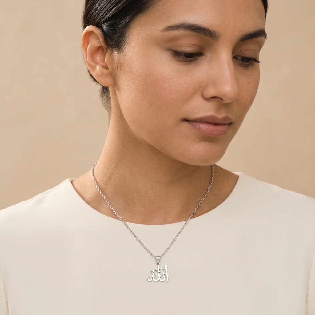 Jalal Arabic Calligraphy Necklace