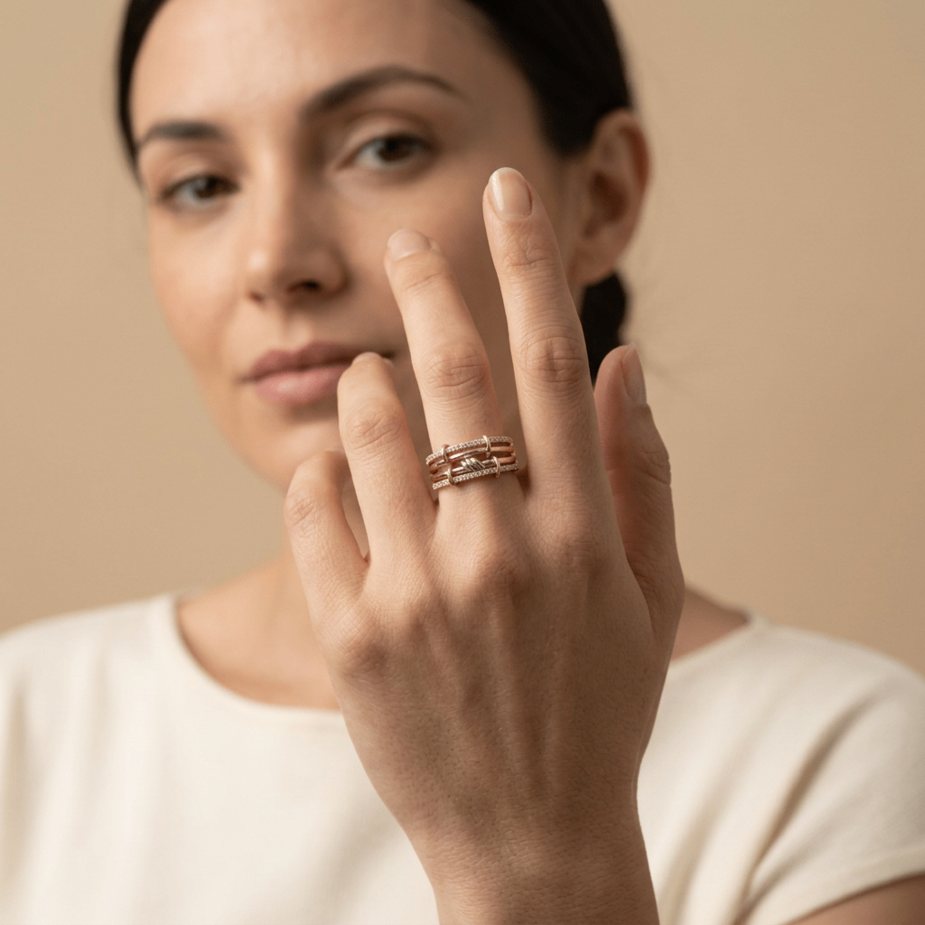Arabic Patience Ring