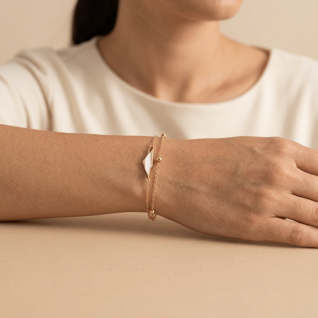 Noor Palestine Map Bracelet