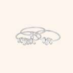 Baguette Ring Set