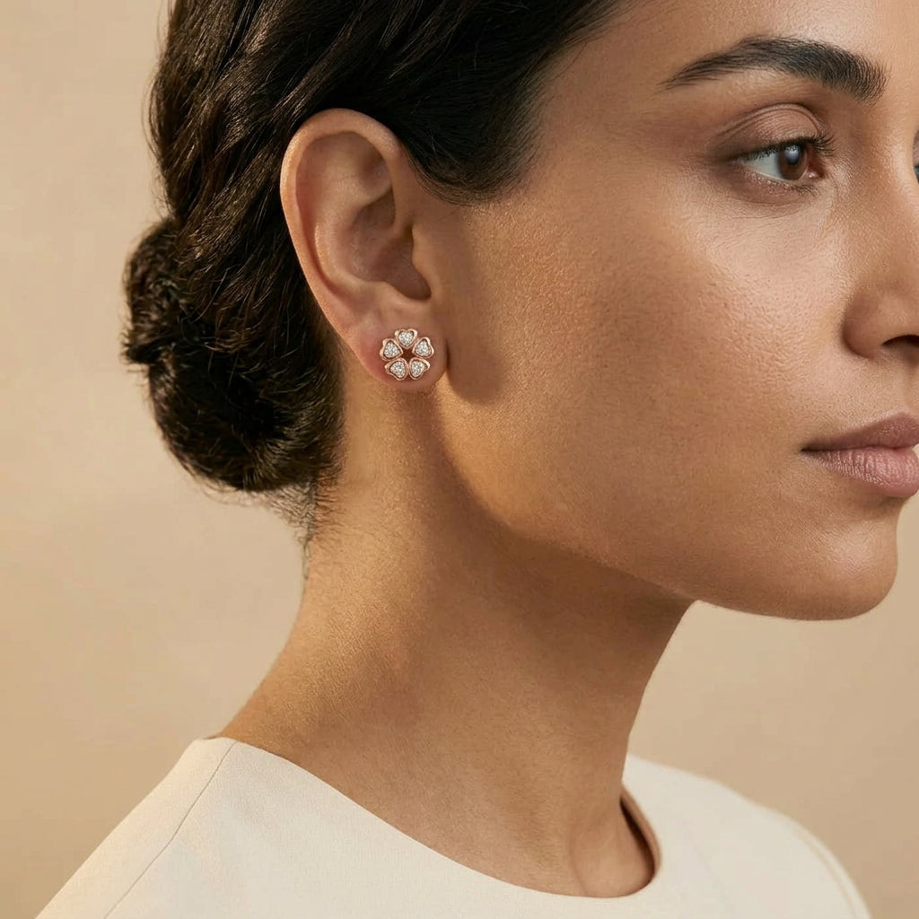 Malak Moissanite Earrings