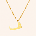 Arabic Initial Necklace