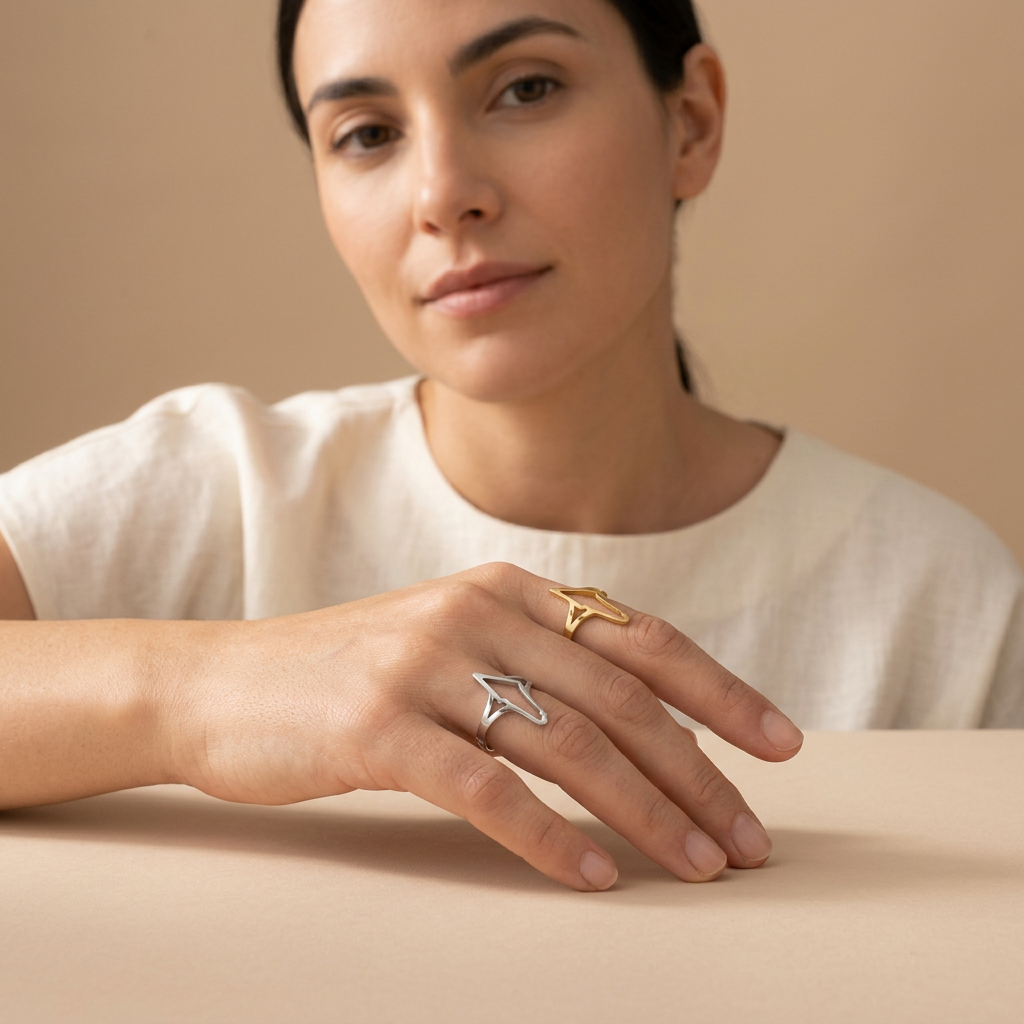 Palestine Map Ring