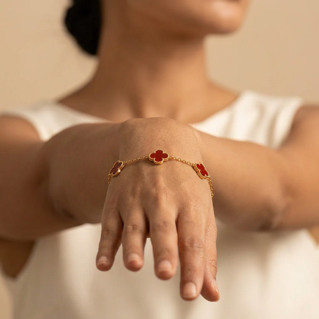 Quatrefoil Clover Bracelet