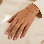 Dotted Charm Hand Chain