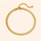 Herringbone Chain Anklet