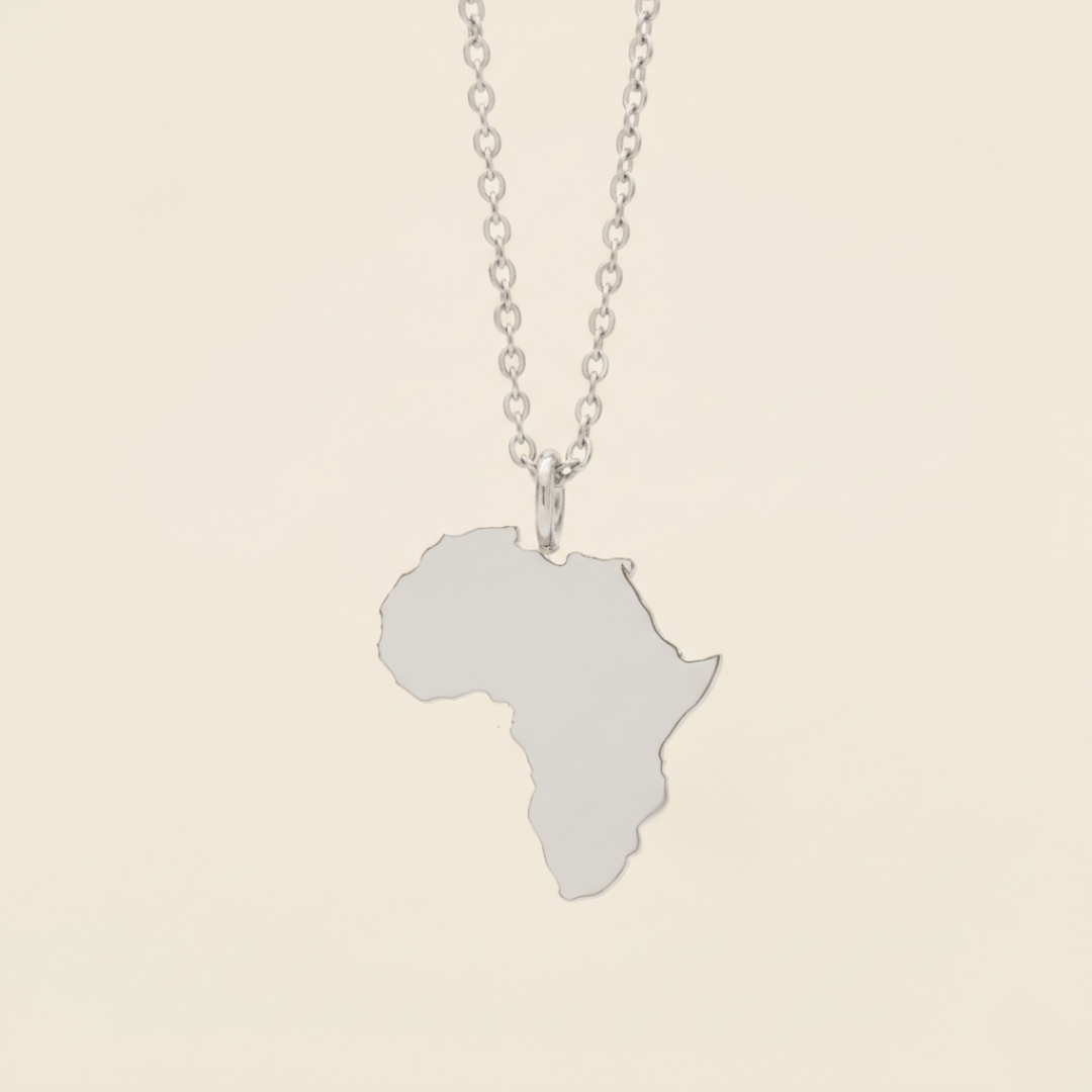 Country Map Necklace