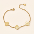 Ornamental Gold Bracelet