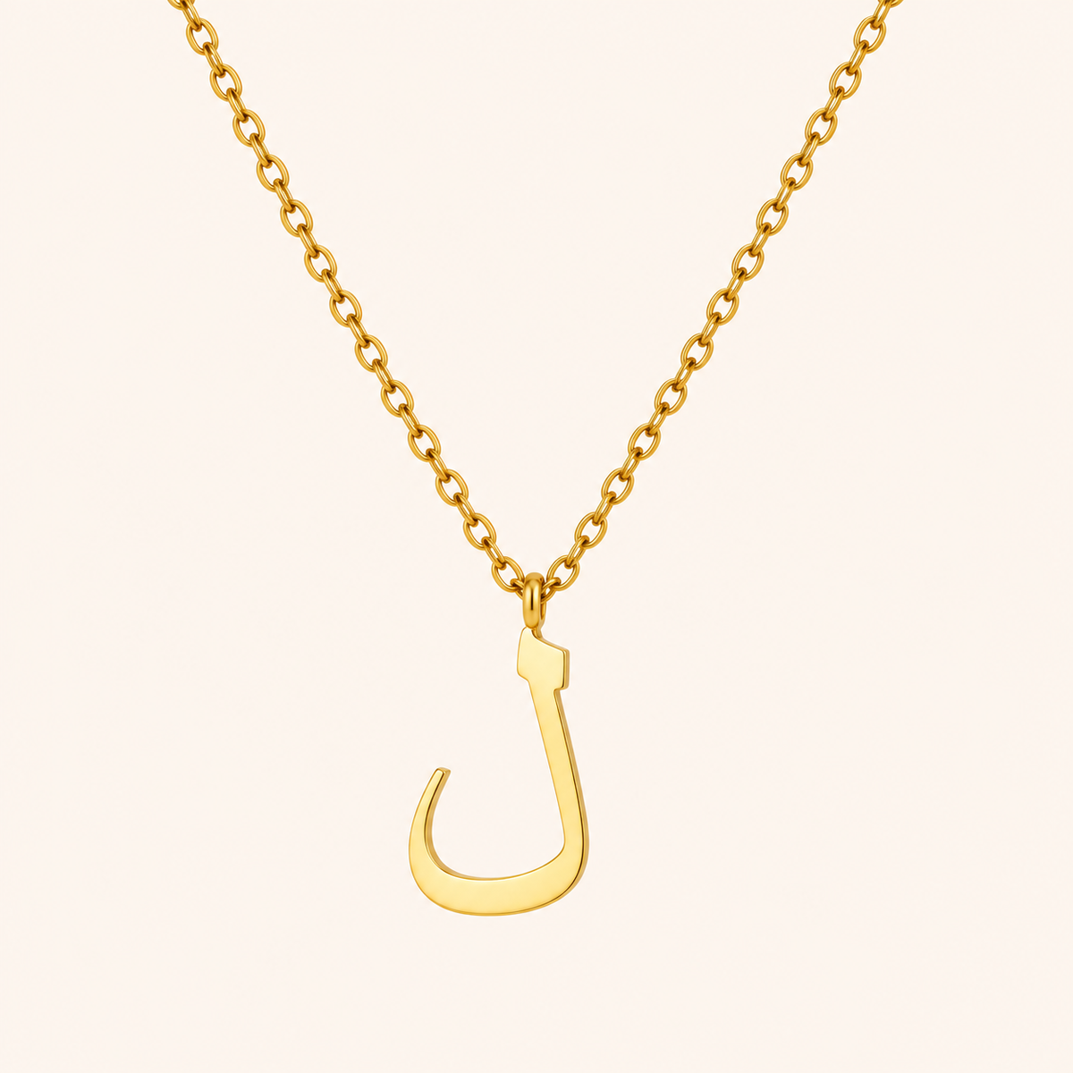 Arabic Initial Necklace