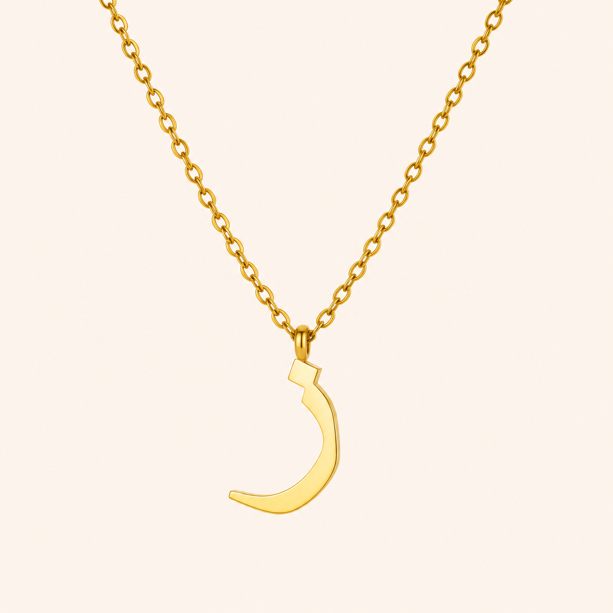 Arabic Initial Necklace
