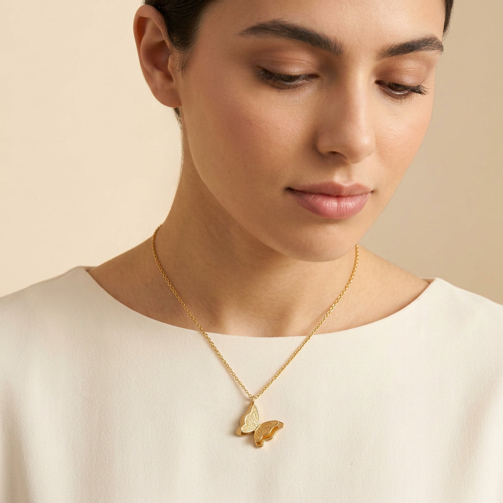 Farasha Butterfly Necklace