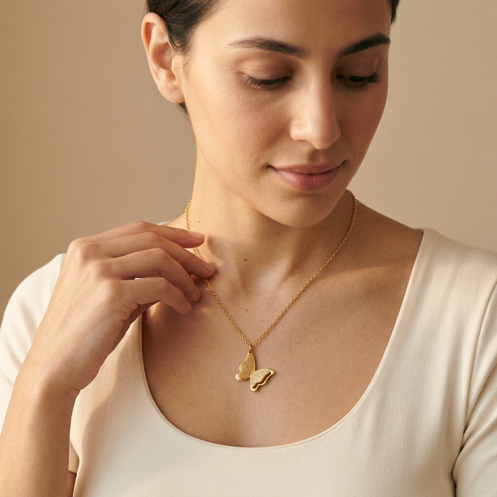 Farasha Butterfly Necklace