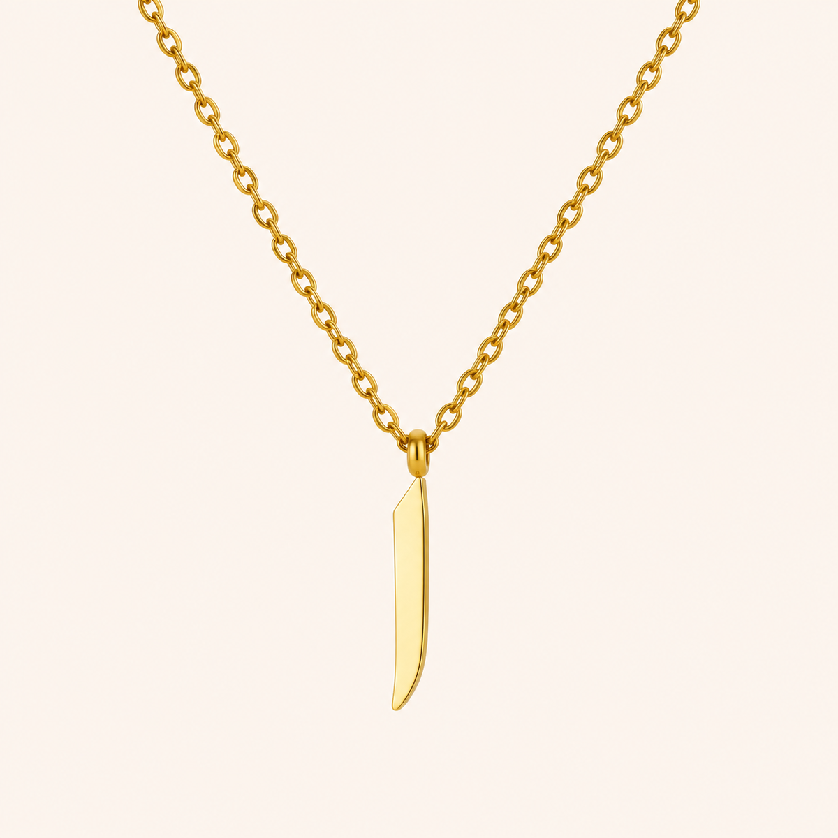 Arabic Initial Necklace