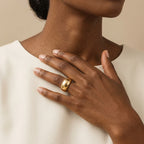 Wide Domed Band Ring