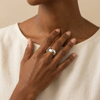 Wide Domed Band Ring