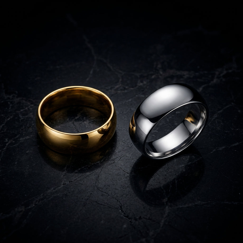 Wide Domed Band Ring