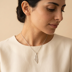 Palestine Map Calligraphy Necklace
